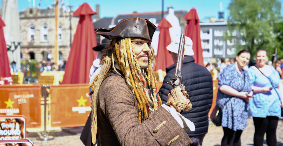 A photo of captain Jack
